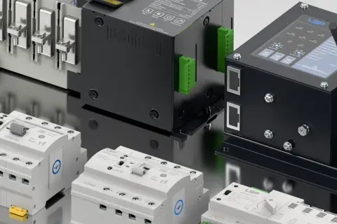 Nowe urządzenia elektryczne LSP. Dowiedz się, jak włączyć bezpiecznik, przełączając między zasilaniem głównym a awaryjnym.