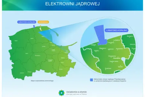 Gdzie miała powstać elektrownia atomowa w Polsce - historia i plany
